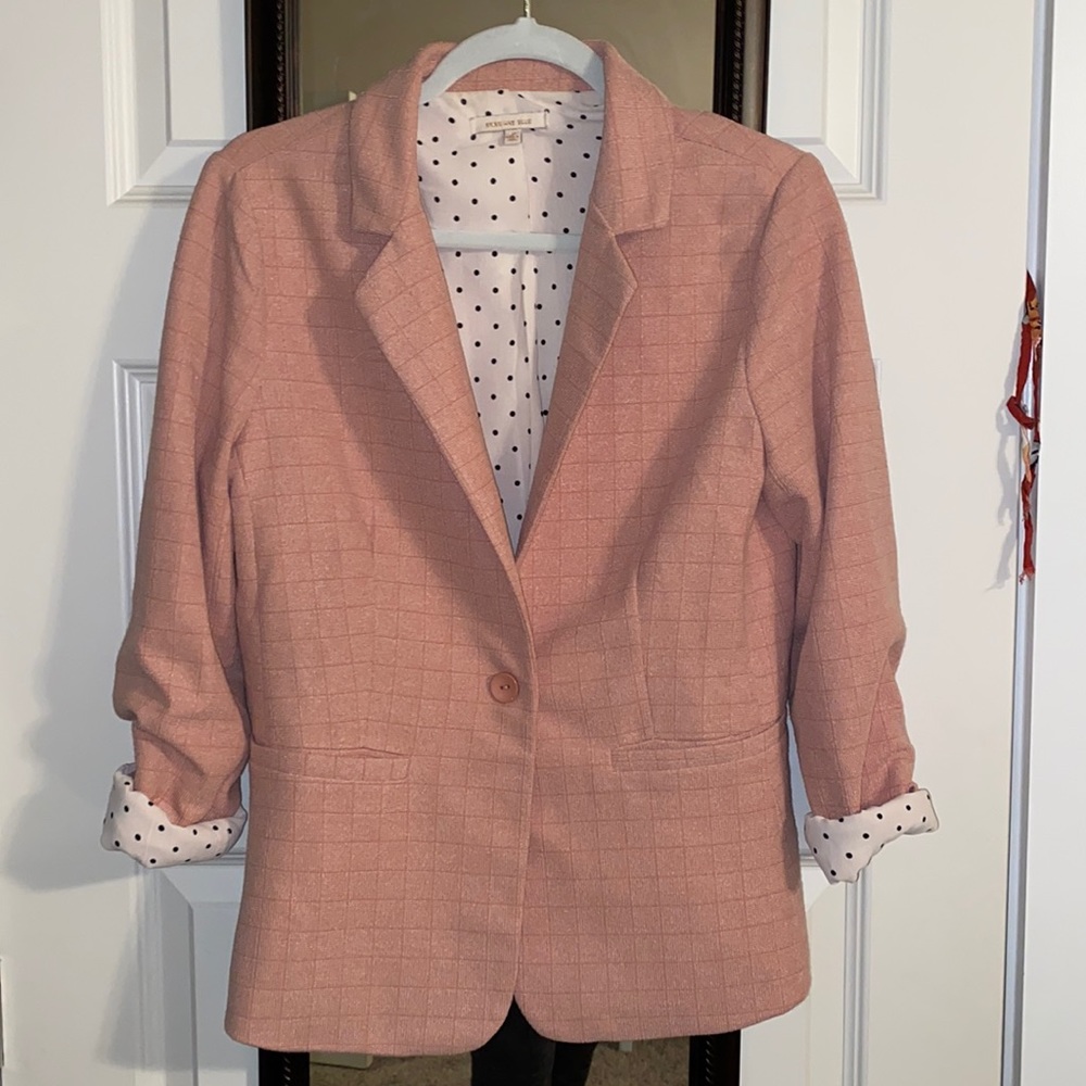 Chic Pink Blazer
